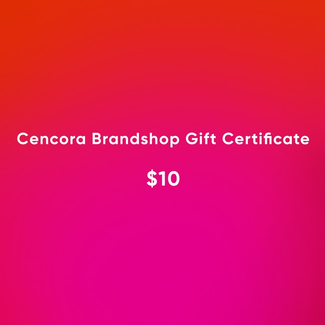 $10 online gift certificate