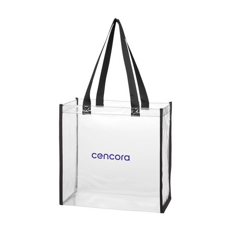 Clear tote bag