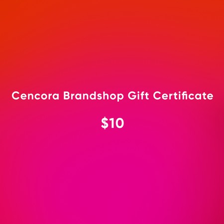 $10 online gift certificate