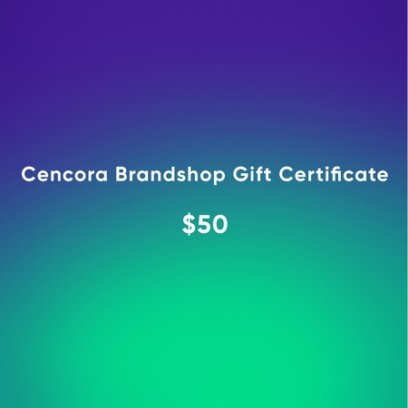 $50 online gift certificate